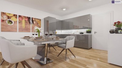 ++ BAUABSCHNITT 2 I VERKAUFSSTART I KLEINE MAISONETTE AUF ZWEI EBENEN I NAHE HEILTHERME ++