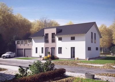 ! Zweifamilienhaus mit 2 Wohnungen - bauen Sie mit massa haus !