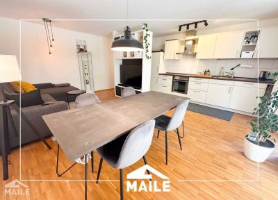 Gemütliche 2 Zimmerwohnung mit EBK, Terrasse und TG-Stellplatz in den bekannten Arkadien