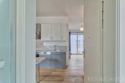 Studio mit Dachterrasse in Mitte