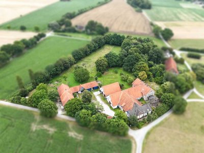 Refugium mit Fabrikantenvilla und Weideland – Wohnen mit Geschichte & Stil!