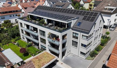 Moderne 4-Zimmer-Neubauwohnung im Herzen von Filderstadt-Harthausen