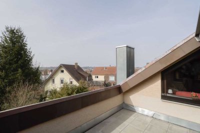 Familien & Paare aufgepasst! 4-Zi.-DG-Whg. in Sontheim ca. 101m², Loggia, 2x TG & flexibler Nutzung