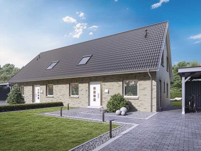 Naturnah wohnen & selbst gestalten: Doppelhaushälfte in Duvenstedt