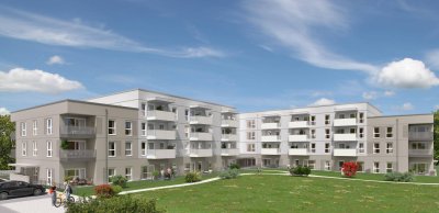 Neubau: geförderte 3-Raum Mietwohnung in Alkoven