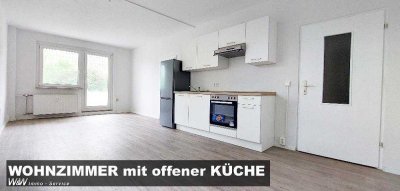 4 Zimmer mit Balkon und EBK, frisch saniert mit Aufzug