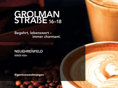 Einzigartige Eigentumswohnung mit Terrasse im Herzen von Neuehrenfeld! - Grolmanstr. 16-18, WE 2