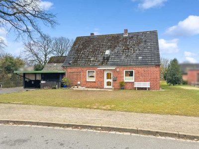 Einfamilienhaus in Kropp – Sanierungsbedürftiges Objekt auf großzügigem Grundstück