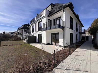 NEUBAU-WOHNKOMFORT: Helle 3-Zimmer-OG-Wohnung mit Süd-Loggia, Balkon in schönster Wohnlage