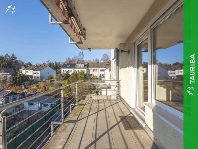 +++Helle Etagenwohnung mit großem Balkon in Süd-Westlage+++