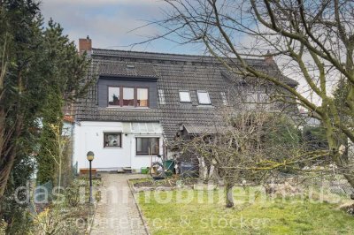 Kleines Reihenhaus in der Gartenstadt