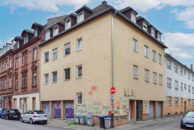 Apartment in Stadtlage, 28 m² EG mit Balkon und 12m²exklusivem Außenbereich, Keller, sofort frei
