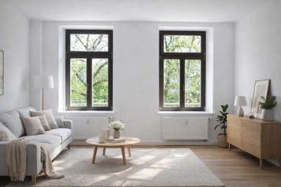 Charmante vermietete 2-Zimmer-Wohnung in Leipzig-Sellerhausen!!!