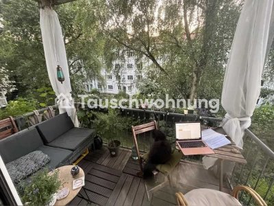 Tauschwohnung: 2 Zimmer zentral gelegen im Grünen