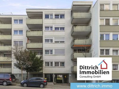 Barrierefrei!  2-Zi.-ETW mit Balkon in der Pforzheimer Nordstadt