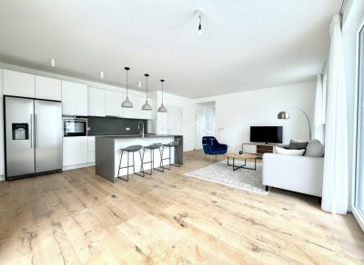 Neubau-Haus mit Eigengarten, Terrasse &amp; Balkon – 4 Zimmer