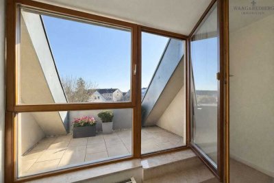 Provisionsfrei! Großzügige 4,5-Zi. Maisonette mit Loggia & Dachterrasse in ruhiger Lage von Nürnberg