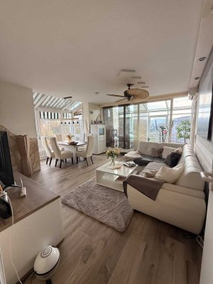 Exklusive 3-Zimmer-Wohnung mit traumhaftem Ausblick in Toplage von Besigheim