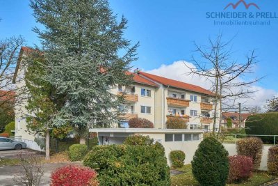 3-Zimmer-Wohnung mit Südloggia und TG-Stellplatz