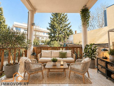 CHARMANTE ALTBAUWOHNUNG MIT BALKON ZUM GARTEN &amp; ZUSÄTZLICHER SOUTERRAIN-EINHEIT