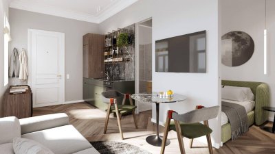 Stilvolle Altbau-Eleganz trifft modernen Wohnkomfort