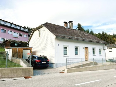 Leistbares Einfamilienhaus mit Garten und Gartenhütte!