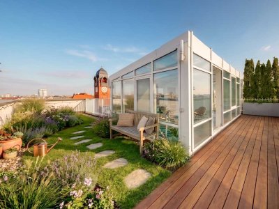 Erstbezug nach Modernisierung: Großzügige Maisonette mit Dachgarten