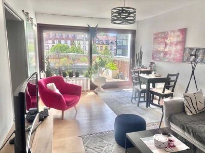 Top-Lage - 2-Zimmer-Wohnung am Rande der Weststadt mit Balkon und Terrasse