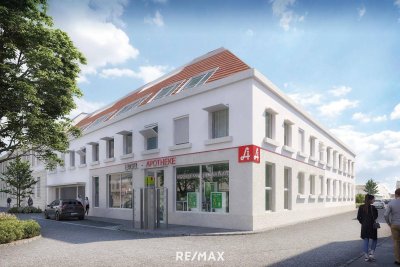 Stilvolle 2-Zimmer-Dachgeschosswohnung mit großer Dachterrasse &amp; zusätzlichem Dachraum