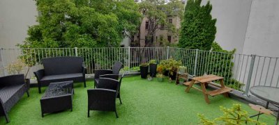 Ein Wohntraum im Paulusviertel mit einer 27m² großen Terrasse ruhig gelegen in einem Hinterhaus