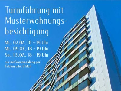 Exklusiv Wohnen mit Parkblick: 1-Zi-Loftapartment in Konstanz - WE55