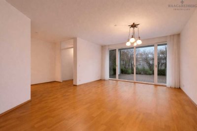 Barrierefreie 3-Zimmer-Erdgeschosswohnung mit Garten in ruhiger Lage von Nürnberg-Katzwang