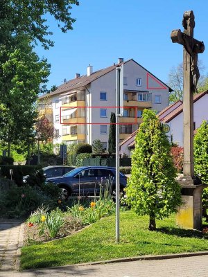 Sofort einziehen, 2-Zimmer Whg, hell, großzügig, perfekt