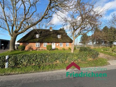 Charmante Reetdachkate mit Weitblick