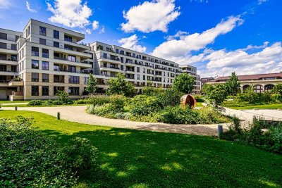 Einzigartiger Ausblick in Top-City-Lage, hoch oben im Palais am Herzogin Garten.