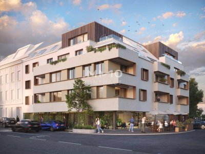 KURZZEITVERMIETUNG: 1,5-Zimmer Apartment mit Loggia, Terrasse &amp; PRE-SALE Vorteil