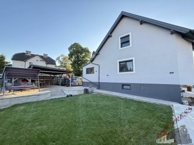 Großzügiges Zweifamilienhaus mit Garten, Poolplatz &amp; vielen Extras – Nähe Wiener Neustadt