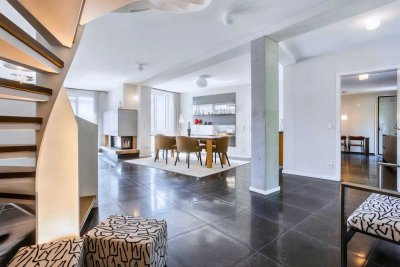 Architekten Penthouse-Wohnung mit großzügiger Dachterrasse in Eschersheim