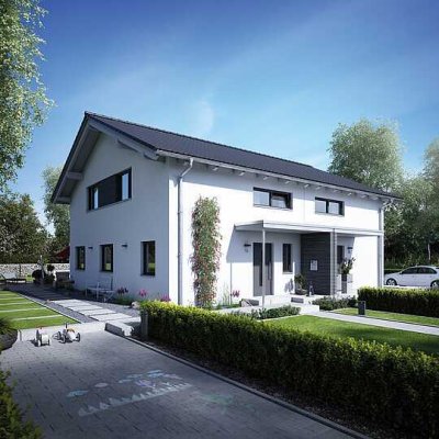 Hanse-Haus 2x Doppelhaushälfte 25-125, Technik fertig KfW 40, 912m² Grundstück – Nr. 230