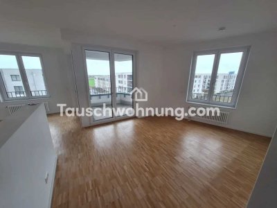 Tauschwohnung: Suche 3-4ZKB, biete 2 ZKB in Bahnstadt, Balkon, Stellplatz