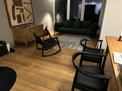 Neuwertige 2-Zimmer Wohnung mit Balkon im 2. OG in Freiburg-Wiehre, auf ein Jahr befristet.