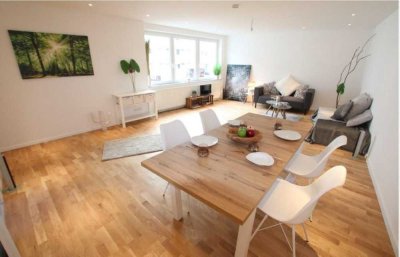 Große Etagenwohnung mit Garage und großer Dachterasse zentral in Koblenz Lützel