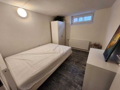 Peterswerder, möblierte 2 Zi-Apartment, 30qm, 16qm Terrasse, ab 1.7.