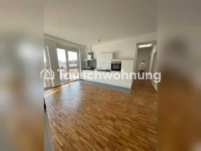 Tauschwohnung: Tausche Neubau 3-Zimmer-Flat mit Balkon in Innenstadt 1