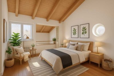 Wohnen mit Freiraum – Maisonette an der Würm mit Garten & viel Licht