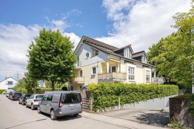 Bezugsfrei, modern, ruhig | 2-Zi-DG-Whg. mit Balkon, Loggia, Tageslichtbad und TG-Einzelstellplatz