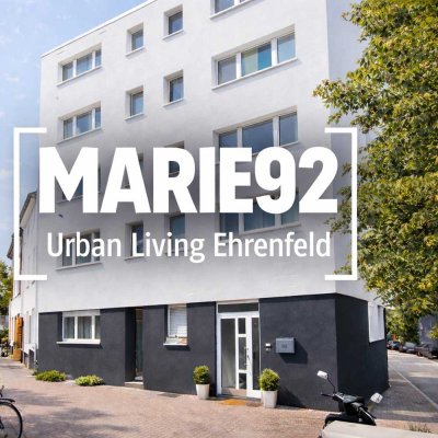 MARIE92 - Stilvolle 2-Zimmer Wohnung in Köln-Ehrenfeld mit EBK & Garage
