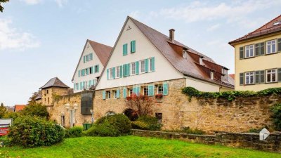 Praktisch geschnittenes 1-Zimmer-Apartment in Marbach