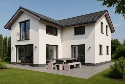 Schmuckes Einfamilienhaus-Individualplanung mit viel Platz für Ihre Familie!