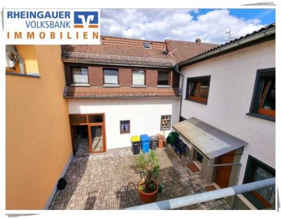 * Geisenheim: Fachwerkhaus mit Wohnanbau in zentraler Lage *